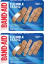BAND-AID Brand Joustava Fabric Liima Bandges muisti-Weave Fabric, Quilt-Aid Comfort Pad & Hack-free Pad; Haavojen hoito pieniä haavoja, scrapes, & Haavoja, valikoituja kokoja, 2 x 100
