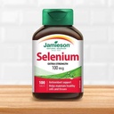 Jamieson Selenium Hiiva 100 mikrog, 100 tablettia