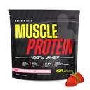COLOSSAL LABS Muscle Protein Whey Powder [5 lbs/Pack of 1]. Kylmäsuodatettu, 25g puhdasta proteiinia, 6,6g BCAA:ta (Packaging May Vary) (5LB, Mansikka)