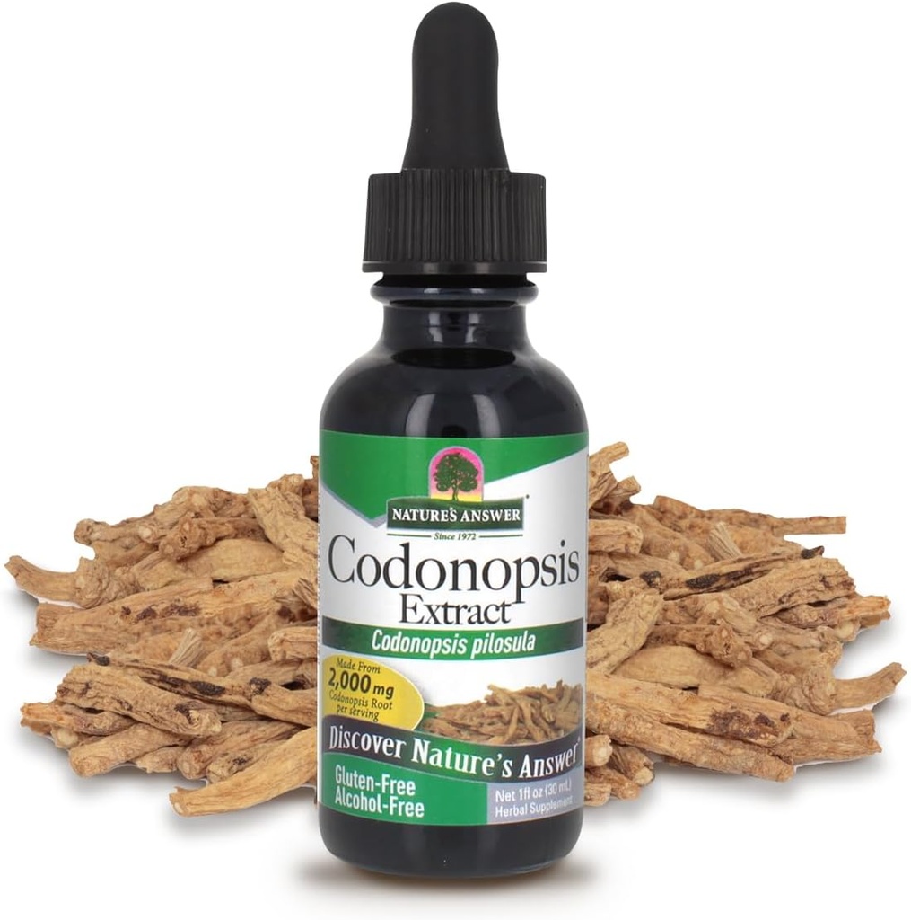 Luonnon vastaus Alkoholiton kodonopsis juuri, 1-Fluid Ounce