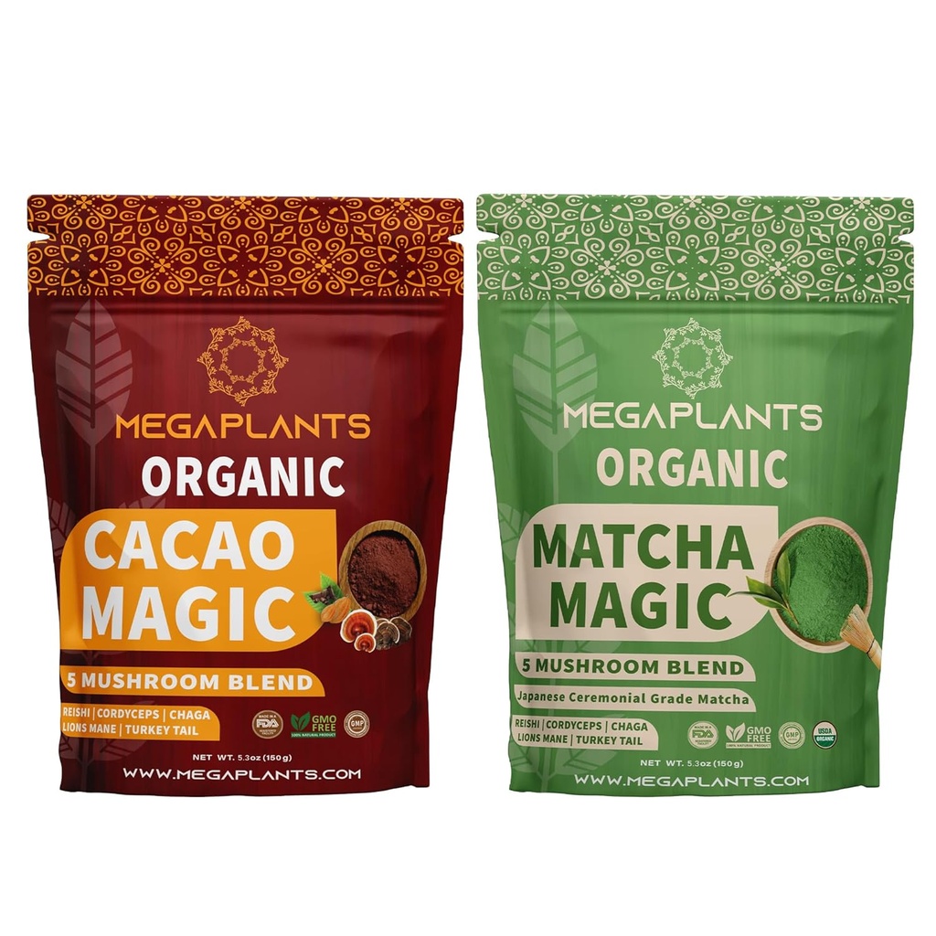 MegaPlants Cacao Magic & Matcha Magic (50 tarjoilua) ...