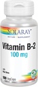 SOLARAY-vitamiini B-2 Riboflaviini 100 mg ja Aloe Vera 