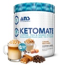 ANS Performance Ketomate Coffee Creamer MCT öljyjauhe, herkullinen, sokeriton kerma kahvia, teetä & Shakes, täydellinen Keto Energy Powder, 20 tarjoilua, 15oz, Caramel Macchiato