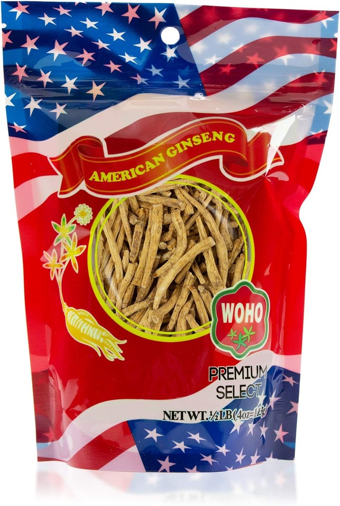 WHO # 124.4 American Ginseng Prong Pieni 4oz Bag