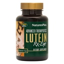 Natures Plus Advanced Therapeutics Lutein Rx-Eye - 20 mg, 60 vegetariska kapslar - Eye Function Support Supplement Förbättrad med Zeaxanthin, Antioxidant - Glutenfri - 20 portioner