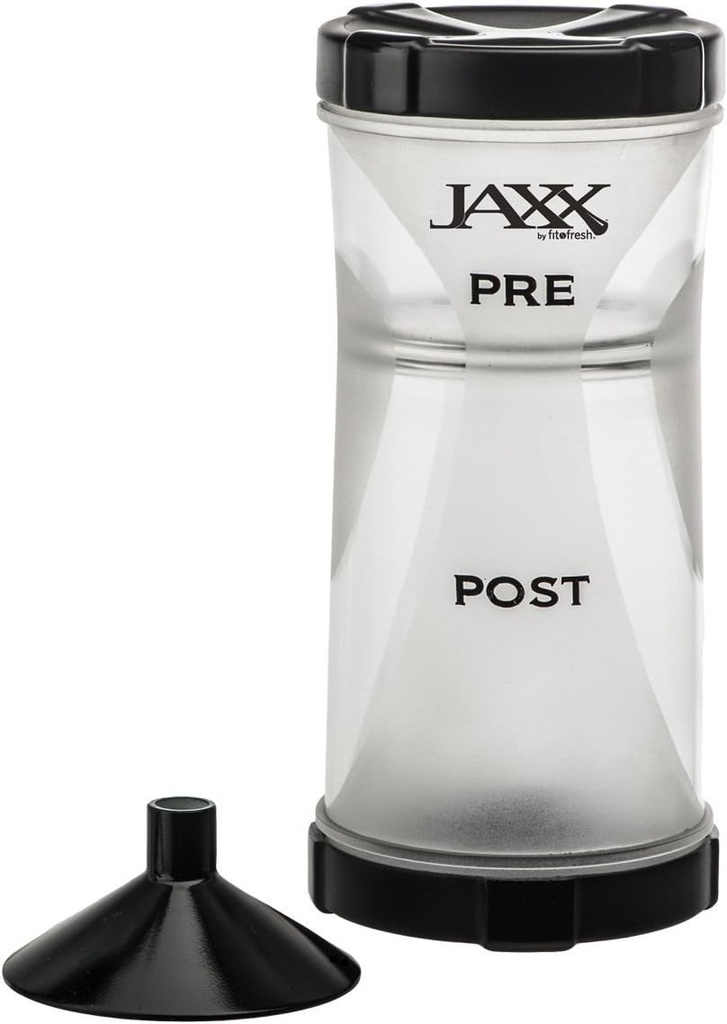 Fit & Fresh Jaxx Powder Pack, Convenient Container för att ta proteinpulver och tillägg på Go, 12 oz