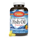 Carlson - Erittäin Finest Fish Oil, 700 mg Omega-3s, Norwegian Fish Oil Supplement, Wild Caught Omega 3 Fish Oil, kestävästi Lähdetty Fish Oil Kapselit, Omega 3 täydennysosa, Orange, 120 Softgels