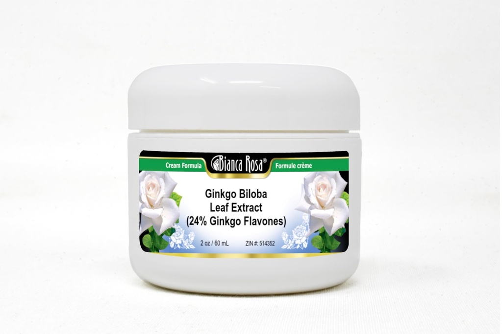 Ginkgo Biloba Leaf Extract (24% Ginkgo Flavones) Kerma (2 oz, ZIN: 514352)