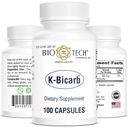 Bio-Tech Pharmacal Kalium Ravintolisä (K-Bikarbi, 100