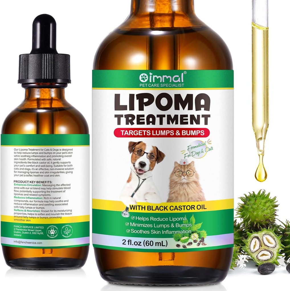 Lipoma hoito Kohteet Guard koirille Lumps ja Bumps 2 fl.oz, Lipoma hoito koirille Kissat, Pehmeä rasva lumps & Bumps, Castor Oil lemmikkieläimet, lisäravinteet Lipoma alennus, Immuno tuki