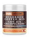 Focus & Think Instant Mushroom Kahvia Ultra Sujuva Leijonan Mane Sieniuutetta aivojen Boost - Paranna Focus, Clarity, ja keskittyminen - Net Wt. 70g/2.47 oz