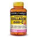 MASON NATURAL 1500 mg Collagen kanssa C-vitamiini, biotiini, & kalsium, 40 päivän Supply Kapselit, täydentää hiukset, iho, ja kynnet.