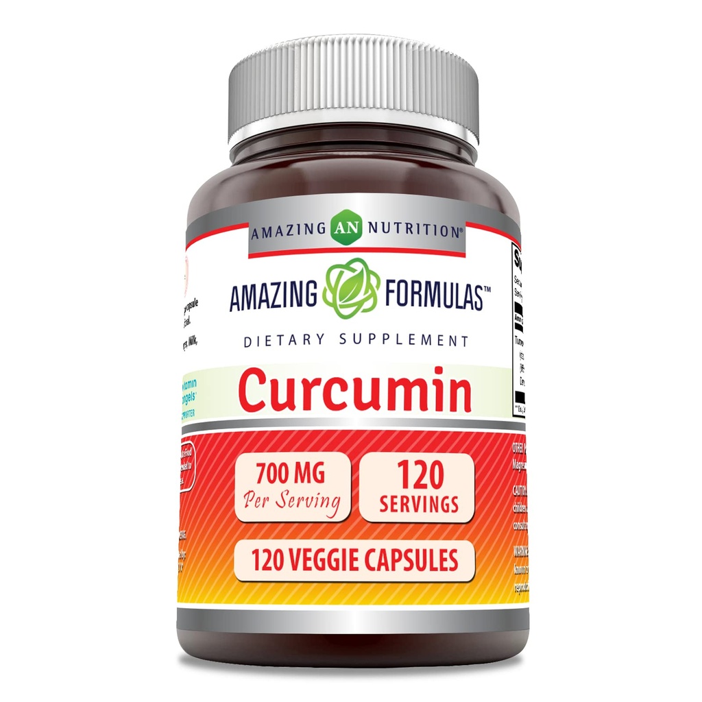 Hämmästyttävä Formula Curcumin Supplement 