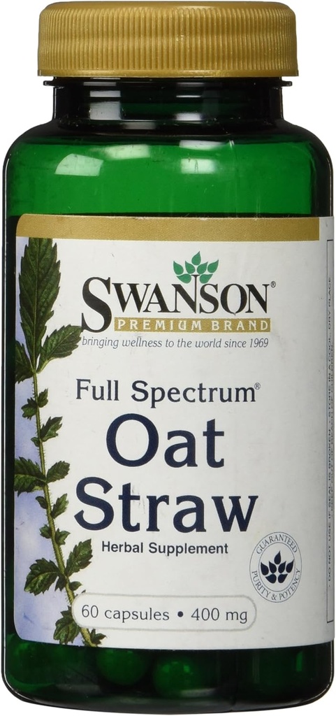 Swanson Full Spectrum Kaurahihna 400 Milligrammaa 60 Kapselia