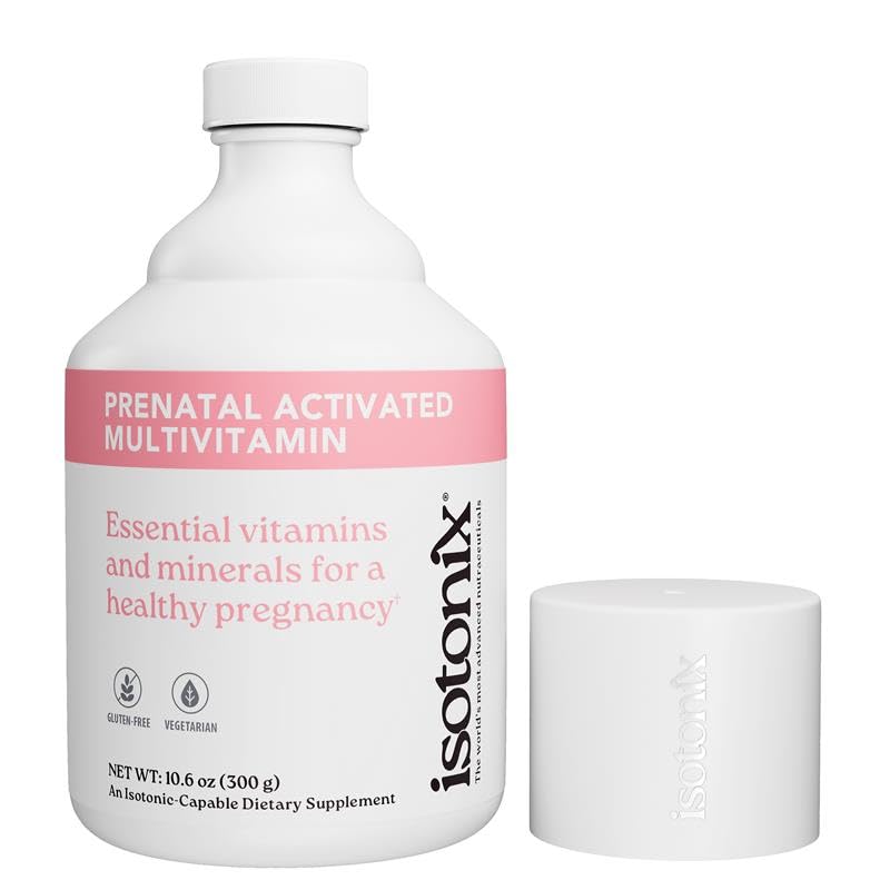 Isotonix Prenatal aktiverad multivitamin, vitaminer, hjälper till att bidra till hälsosam graviditet, hjälper till att upprätthålla normalt blodtryck, hjälper till att upprätthålla hälsosam hud och hår, marknads Amerika (45 portioner)