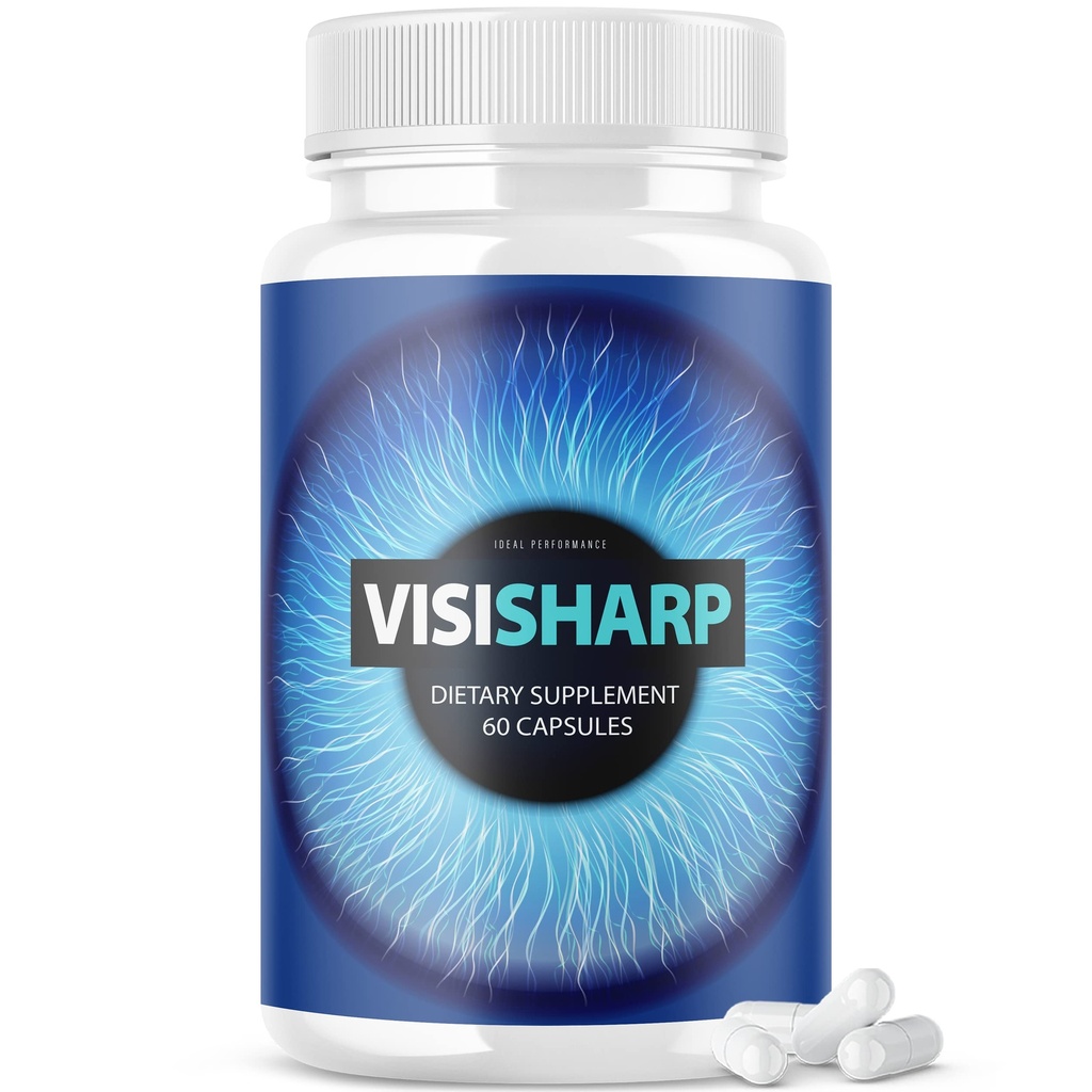 Visisharp Advanced Eye Health Formula silmät pillereitä Visi Sharp täydentää (60 kapselia)