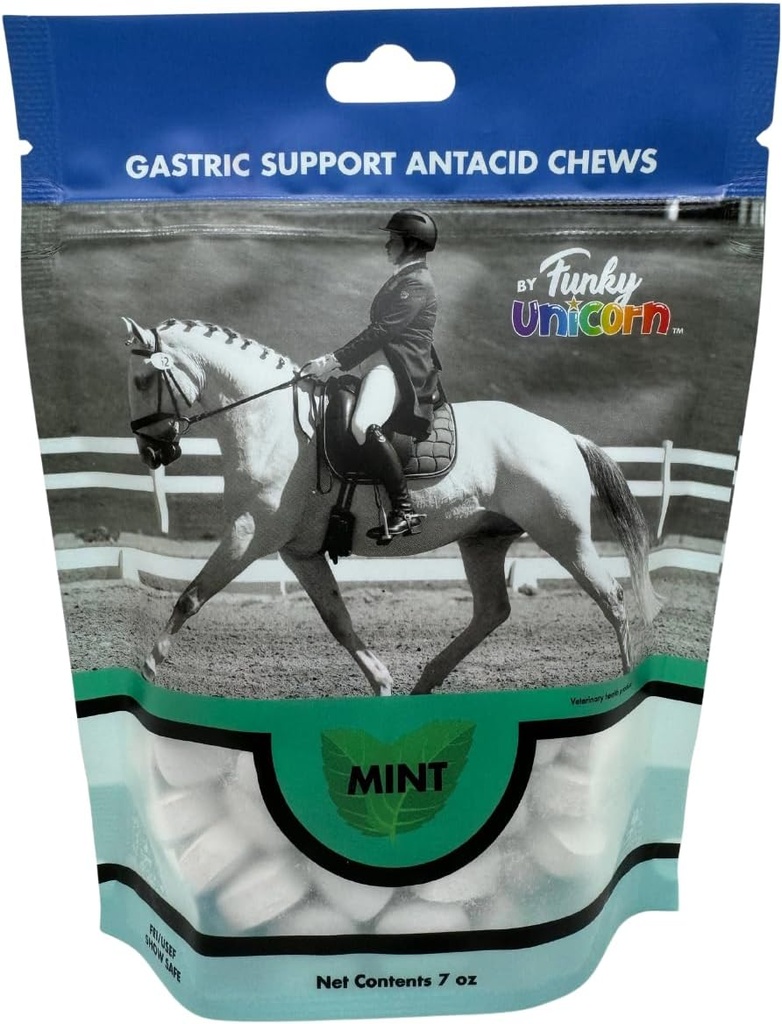Funky Unicorn Gastic Chews - MINT maku