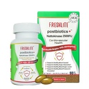 FRESHLITE 2500FU Premium NSK-SD Nattokinase & Vegan Postbiotika för kardiovaskulärt stöd | Blodtryck, kolesterol & hjärthälsa | JNKA Certified | Icke-GMO, Gluten-Free, 60 kapslar Japan Made