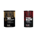 Eläinten TNT+ Test Booster & M-Stak Lihas Building Stack miehille - 21 Count