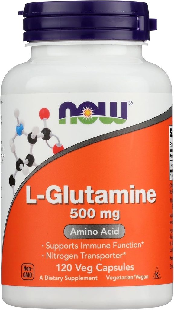 Nyt Ruoka Glutamiini 500 mg kapselit, 120 CT