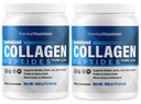 Collagen Peptides Powder Hydrolyzed Proteins ovat Vital Proteins ihon hiukset kynnet ja yhteinen terveys, Keto, Paleo Friendly, Ei-GMO, Gluteenittomat, 45 Tarjoilut, 2 säiliötä