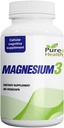 Puhdasta ja tervettä magnesiumia3 300 mg magnesiumglykonaattia, malaattia, & Sitraattia lihaksille, hermoille, stressille, & energialle