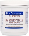 Rx Vitamiinit Essentials koirille - vitamiinit & Mineraali Multivitamiini - tukee immuunijärjestelmää Ruoansulatuselimistön ja luun terveys - jauhe 8 oz