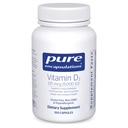 D3 125 mikrog (5 000 IU) - lisänä Bone, Joint, Breast, Heart, Colon ja Immuno Health * - vitamiini - 250 kapselia