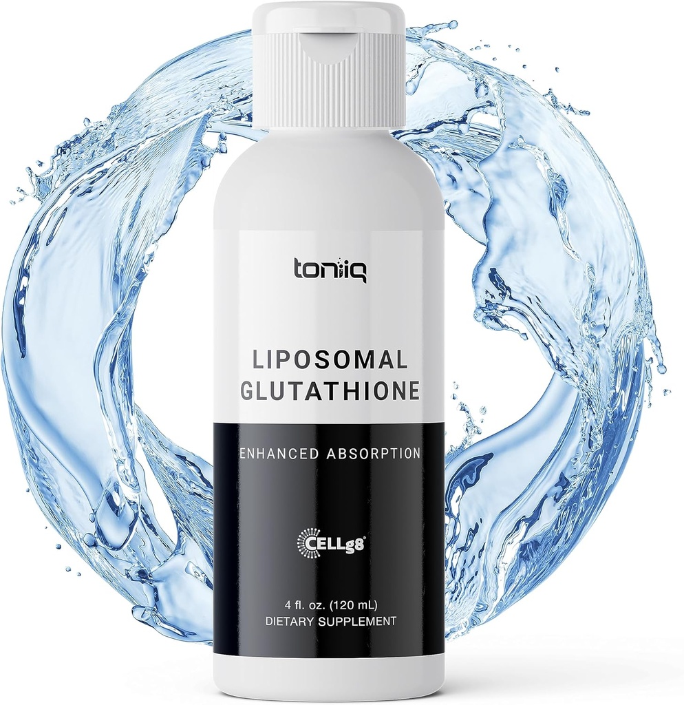 Lab Testad Ultra Bioavailable Liposomal Glutathione - 4 fl. oz Mixable Wild Berry Natural Flavor - Hög styrka Glutathione Liquid - Tredjepartstestad - Ökad Biotillgänglighet Förbättrad Absorption