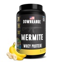 DownRange Mermite Whey Protein Powder, Post Workout Muscle Recovery and Energy Support, Drink Mix Supplement med 20g Whey Protein, 9g Amino Acid, 30 Servings (Banana)