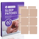 Sleep Patchs, Sleep Patch for Aikuinen, Premium Ingredients Päivitetty 60 Patchs Set, Helppo soveltaa ja mukava