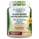 Naisian Equate New Plant-Based Protein Supplement, Smooth Vanilla 2 Lbs
