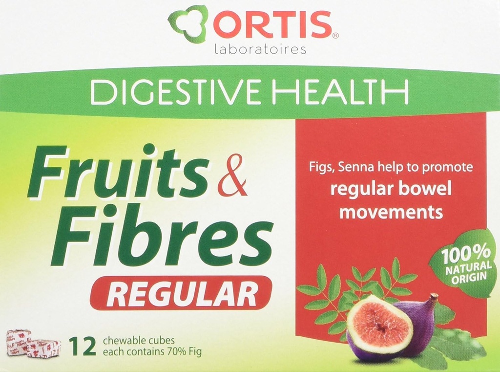 Ortis Fruit & Fibre Cubes 12 hedelmäkuutiota