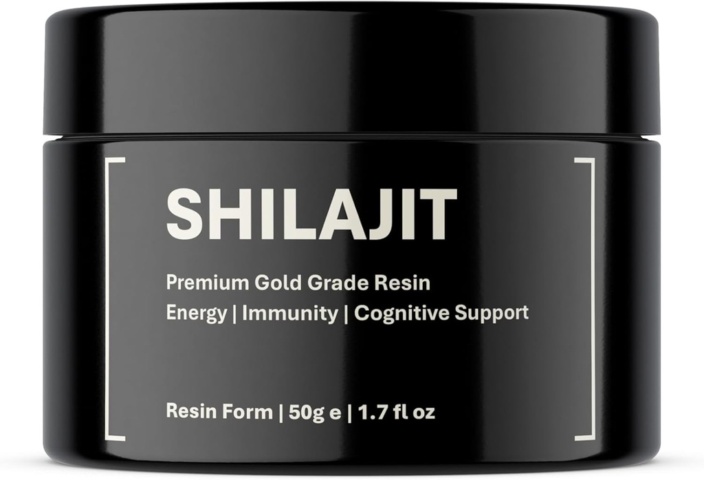 Puhdas Organic Shilajit Hartsi Aito Himalajan Gold Grade Harvennettu 16,000-18,000 ft 100% suodattamaton 85+ Trace Minerals ja Fulvic Acid for Energy and Immune Support 100 päivän tarjonta