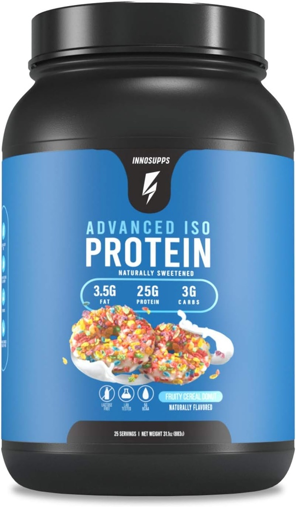InnoSupps Advanced Iso proteiini 100% Whey Isolate Protein Powder 