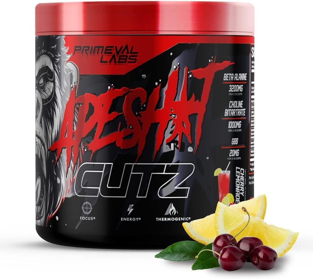 Primeval Labs Apina Cutz Pre Treenout Powder for Men and Women ...
