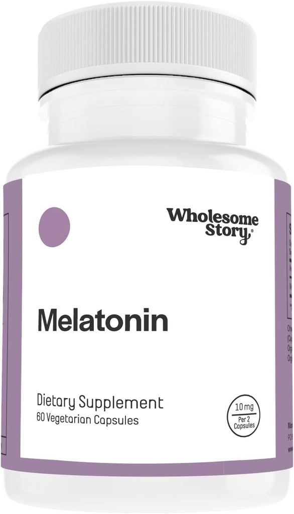 Melatoniini 10 mg aikuisille lepoun, rentoutumiseen ja hormonitasapainoon Melatoniini para Adultos .