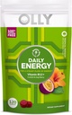 Olly Daily Energy Gummy, kofeiiniton, B12-vitamiiniton, CoQ10, Goji Berry, aikuisten purutabletti, Trooppinen maku - 120 Count Pouch