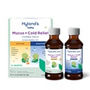 Hylands Baby Mucus och Cold Relief, Day and Night Value Pack, Infant and Baby Cold Medicine, Decongestant And Cough Relief, 8 Fl Oz