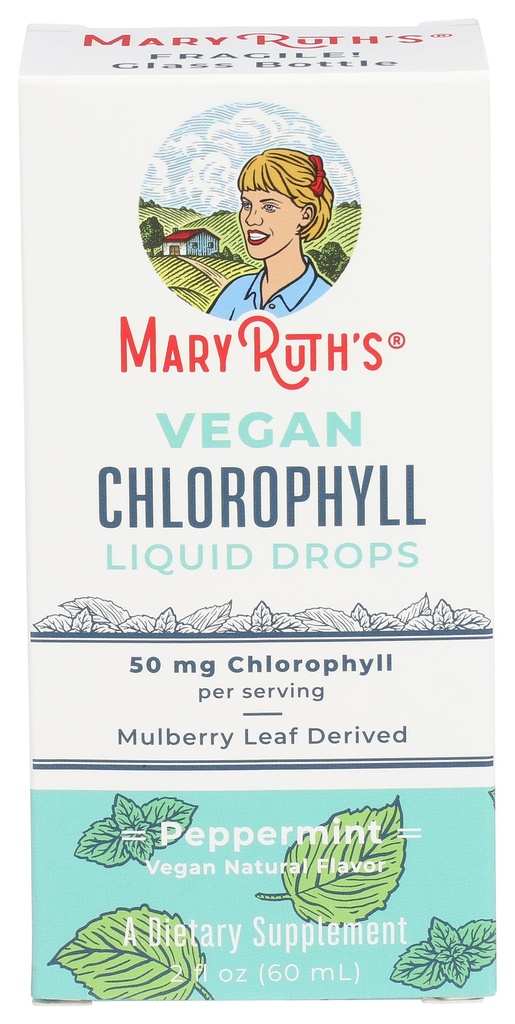 Mary Ruths Chlorophyll Liquid Drops, 2 FZ