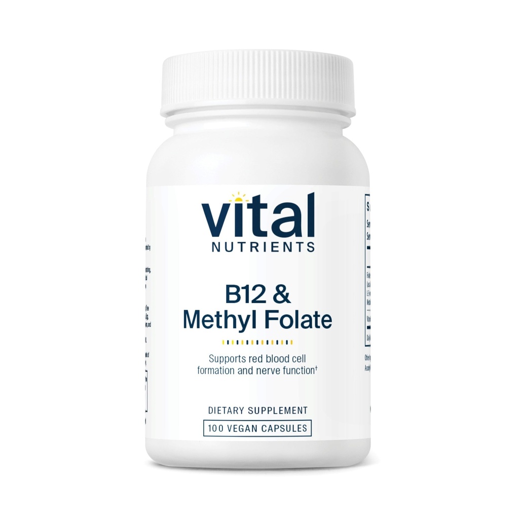 Elintoiminnot B12- vitamiini ja metyylifolaatti Vegaanimetyyli Folaatti ja B12- täydennysosa ... 5- MTHF Plus B12 tukee hermostoa ja aineenvaihduntaa...
