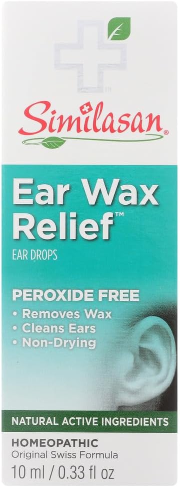 Similasan Ear Wax Relief, Ear Drops - 0,33 Fluid Ounces