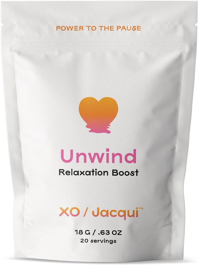 Unwind Boost Calming Natural Organic Menopause Support for Stress Relief 