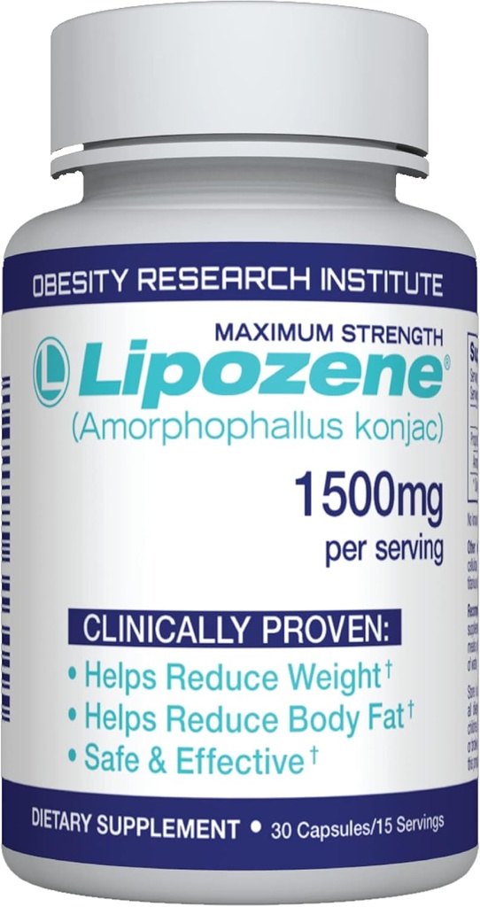 Lipozene® Diet laihtuminen lisäravinteet - 1 pullo 30 kapselia -