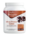 Life Extension Wellness Code® Whey Protein Isolate (Chocolate), Proteiini ja haaraketjuiset Aminohapot lihasten kasvuun ja immuuniterveyteen, ei sokeria lisätty, Gluteeniton, muu kuin GMO, 437 grammaa, 20 annosta