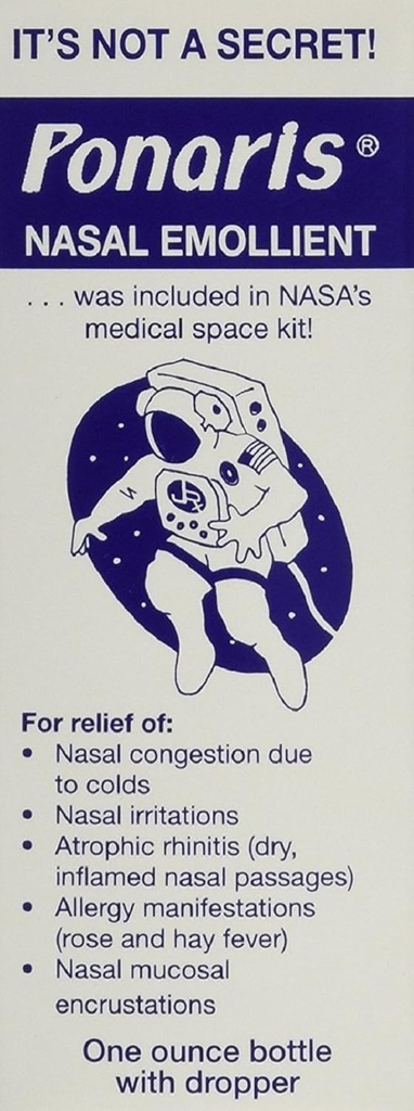 Ponaris Nasal Pehmentävä, 1 Ounce (Pakki 2)