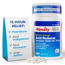 Famotidiini 20 mg - Anatsidihappo Reflux Lääkkeitä närästys ja happo ruoansulatushäiriöt Oireet - 200 tablettia