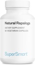 Supersmart - Natural Rapalogs (Avancerad Formel) - med EGCg, Fisetin, Trans-resveratrol, Salicin, Curcumin Phytosome | Non-GMO & Gluten Free - 90 Vegetariska kapslar