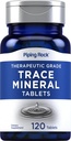 Piping Rock Trace Minerals Supplements | 120 tabletter | Therapeutic Grade | Pills for Men and Women | Non GMO, Gluten Free