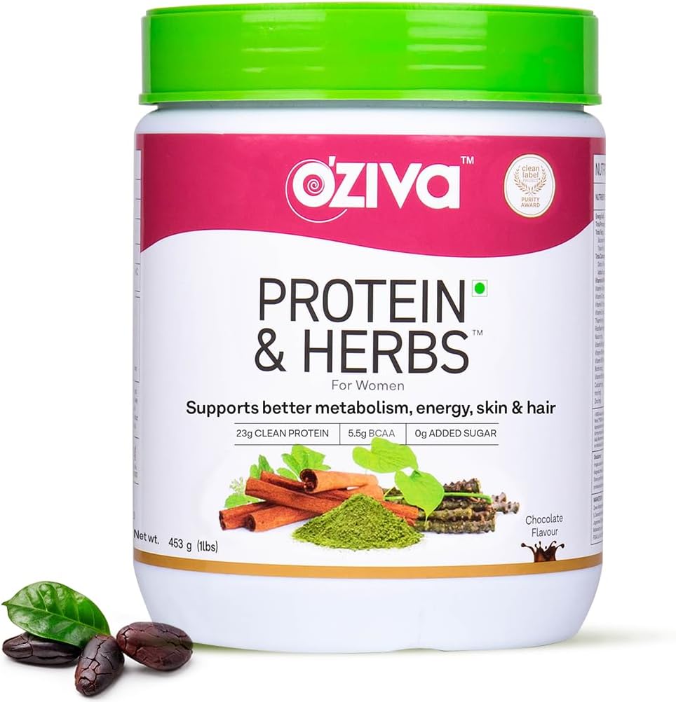 OZIVA Protein & Yrtit naisille 500 Gm (16 tarjoilua)